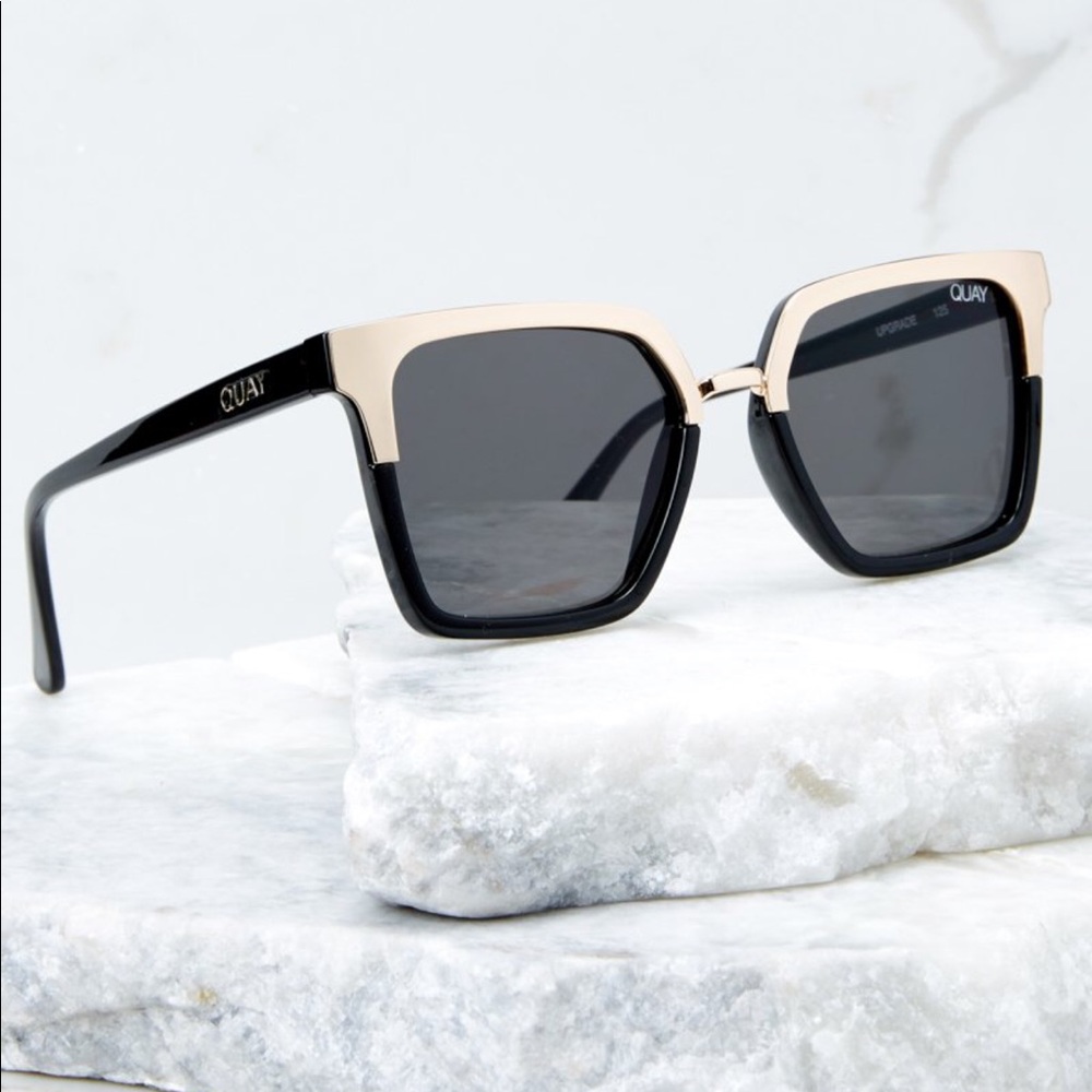Quay x Jaclyn Hill Upgrade Gold & Black Sunglasses